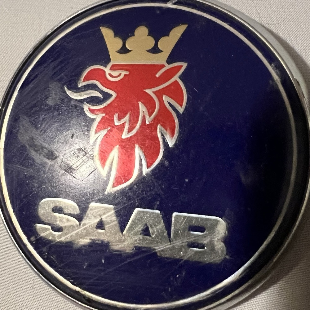 2004 2006 2007 2008 2009 2010 Saab 93 9-3 Front Hood Badge Emblem 12785870 OEM